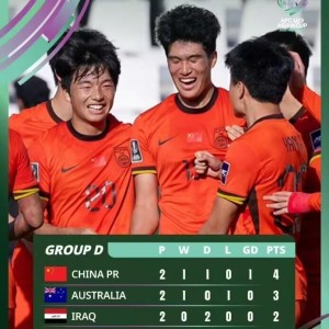 国足打平就出线！1月14日晚，国足VS泰国队！王钰栋效率下降